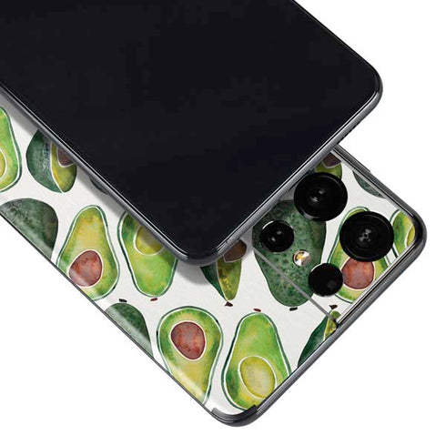 Cat Coq Avocados Galaxy S21 Ultra 5G Skin